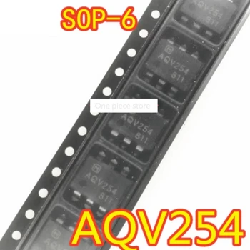 1 kom. Fotoelektrični priključni izolator AQV254 SMD SOP-6, твердотельное releja