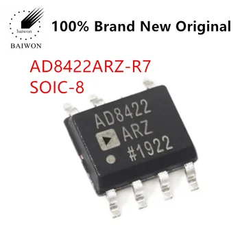 100% Originalni krug IC AD8422ARZ-R7 SOIC-8 s niskom potrošnjom energije, čip-pojačalo za visoke preciznosti instrumenata