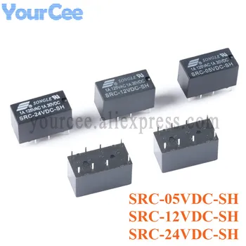 2 kom. releja SRC-05VDC-SH SRC-12VDC-SH SRC-24VDC-SH 5 12 24 U SRC 05VDC-SH dva seta pretvorbe
