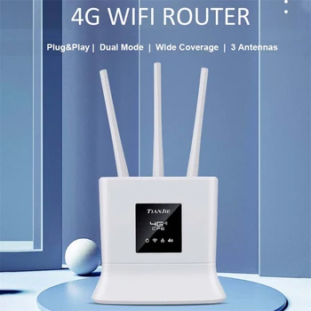 4G Wifi Ruter Modem Sim kartica Bežična IP kamera izvan područja mrežne pristupne točke za Wi-Fi, WAN i LAN CAT4 Adapter s vanjskom antenom
