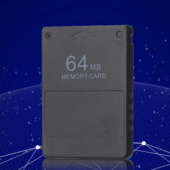 64-миллиметровая igre, memorijska kartica, smjenski igraća karta, Univerzalna kartica prognozu za pohranu, crna proširena kartaška igra-čuvar za Sony PS2