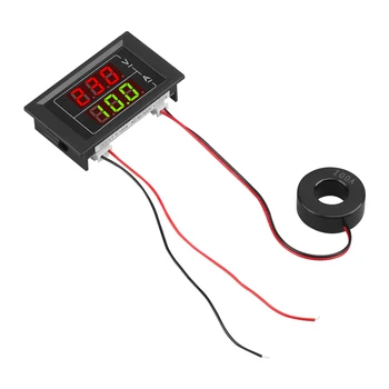 AC 60-500 U 1-100A Dual Display LED Digitalni Voltmetar Ampermetar 220 v Napon Mjerač Struje Amperimetro Volt Amper Tester Detektor