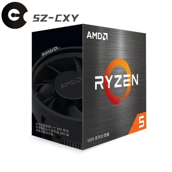 AMD Ryzen 5 5500 R5 5500 3,6 Ghz 6-core 12-nit procesor s procesorom 7 NM L3 = 16 M 100-000000457 Priključak AM4 je zapečaćen i isporučen zajedno sa ventilatorom