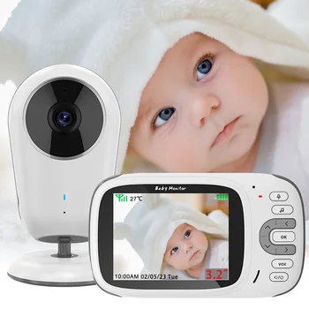 Baby monitor, Bežični Video, Novi 3,2-inčni Interfon, Kontrola temperature, Usluga, Usluga, Skladište za noćni vid, Babyphone