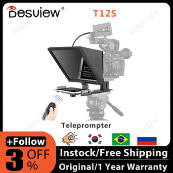 Bestview T12S, slr fotoaparat s velikim zaslonom, Prijenosni Mala Poseban Video snimanje govora uživo, Poseban телесуфлер vs T12