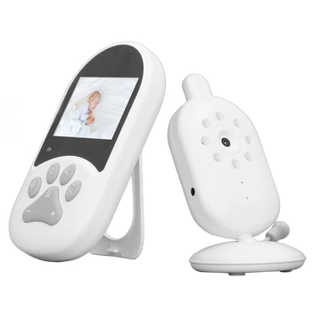 Bežični baby monitor 2,4 inča Ekran Noćni Vidljivost Pod Kutom od 60 Stupnjeva u Priključak Na 2,4 Ghz Dječji Monitor 100-240 za dijete