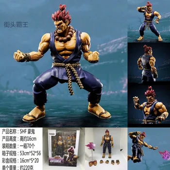 Borbena igra Street Fighter Gouki Hide BOSS, MIKROVALNA PVC Figurica, naplativa model 16 cm