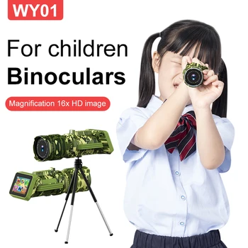Dječji Monokularno kamera HD 1280x720, Teleskop, 2,0-inčni ekran, 2000 mah, edukativne igračke za kampiranje, planinarenje, šetnje