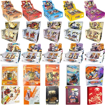 KAYOU Original Naruto Complete Series Card Booster Pack Anime Lik, Rijetka zbirka Kartice, Flash kartica, igračaka za djecu Božićni dar