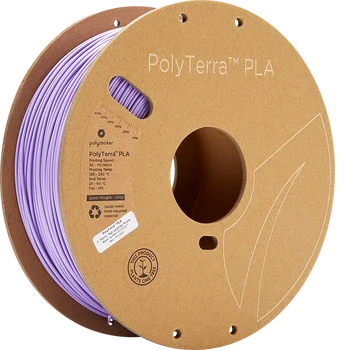 Konac za 3D ispis na temelju bioplastics PolyTerra PLA, mat nit PLA, nit 1,75/2,85 mm