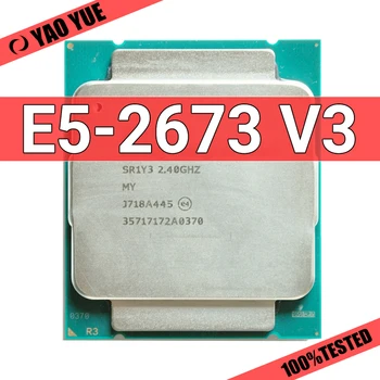 Koristi procesor E5 2673 V3 2,4 Ghz 12-Jezgreni 30M LGA 2011-3 E5 2673V3, kompatibilan s procesorom X99, matična ploča