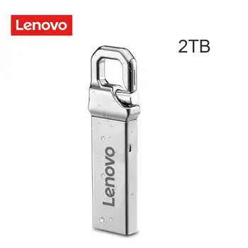 Lenovo 1tb USB 3.0 Memory Stick high-Speed USB flash drive 512 GB Vodootporan USB-memorijski štapić Metalna ručka Flash-drive za PC/računalstvo