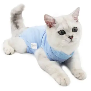Ljetna Пижама Postoperativna Odjeća Za mačke S ranama želuca, Kožnih bolesti, Prsluk, Odijelo