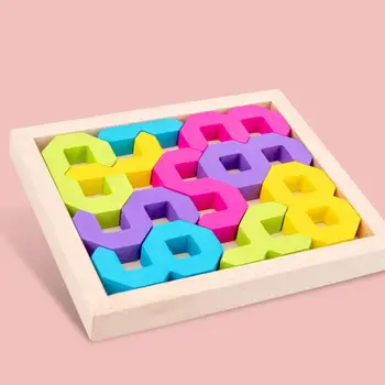 Logika igračke Matematičke operacije Puzzle Drvene puzzle Plišani komplet za bebe Dječja šarene logika igračke za učenje