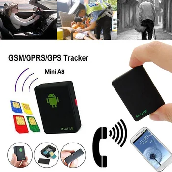 Mini GPS-tracker A8, osobni lokator za djecu, uređaj za praćenje sa zaštitom od gubitka, glas monitor GSM GPRS Online, besplatna aplikacija za web stranice
