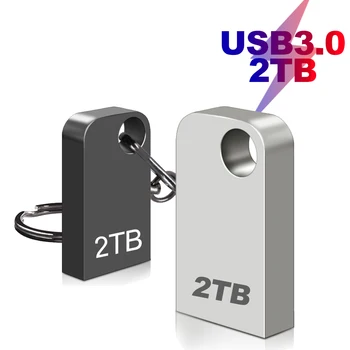 Mini USB 3.0 Flash drive 2 TB 1 TB Memoria USB Flash diskovi TYPE C OTG velike brzine Prijenosni disk 512 GB Adapter Od Metalnog Materijala