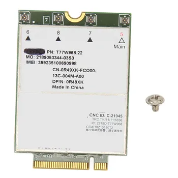Mrežna kartica 4G 1,0 Gbit/s, Bežična veza Sučelje M. 2 Naknada 4G modula za Dell Latitude serije
