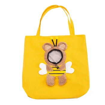 Nošenje za kućne ljubimce Pčelinji Dizajn Prijenosni Prozračna torba za nošenje mačke i pse, torba za kućne ljubimce za putovanja, torba za kućne ljubimce s kopčom sigurnost