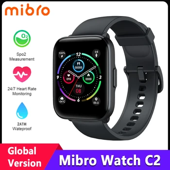 Originalni Pametni sat Mibro C2 Globalna verzija 1,69 inčni HD ekran, Monitor otkucaja srca, za spavanje, za kisika u krvi, Sportski vodootporni Pametni sat
