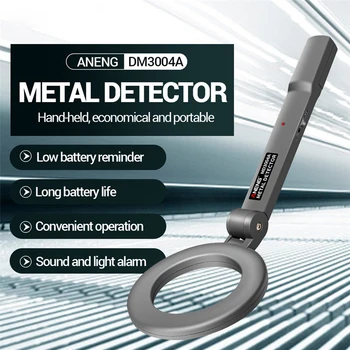 Ručni Profesionalni detektor metala, Podesivi Sustav Sigurnosne provjere, Prijenosni Alarm, mikrofon visoke osjetljivosti i skener, Tragači za blagom