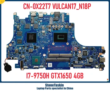 StoneTaskin OEM CN-0X22T7 Za DELL XPS G5 5590 G7 7590 Matična ploča laptopa 0X22T7 VULCAN17_N18P SRF6U I7-9750H N18P-G0-MP-A1 DDR4