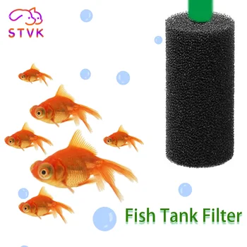STVK, 5 kom., губчатый akvariju filter, zaštitni poklopac za akvarij, Ulazna poklopac za ribnjak Crna поролоновый filter, zaštitni poklopac za zamjene