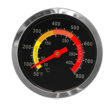 Termometar za pecenje za dimljenje oprema za roštilj od nehrđajućeg Čelika, senzor temperature 10-400 ℃ P15F