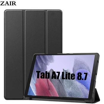 Torbica za Samsung Galaxy Tab A7 Lite 8,7 SM-T220 SM-T225 Torbica za tablet, трехстворчатый Tvrda torbica za RAČUNALO, Stražnji poklopac Tab A7 Lite 2021, torbica Funda