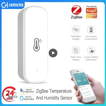 Tuya ZigBee/wifi Inteligentni senzor temperature i vlažnosti, radi na baterije, ZigBee Smart Home Security, radi Alexa Google Home