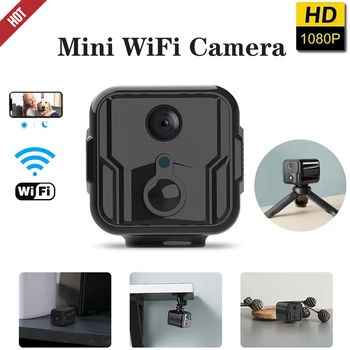 WiFi Mini-kamera Smart HD 1080P 140 Stupnjeva Širokokutni web-AP P2P DV, bežična kamera za noćni vid, automobili skladište T9
