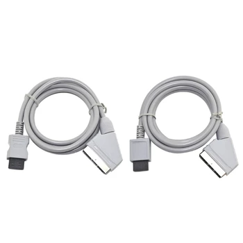 za video igre Wii Wii-U 1,8 m RGB Scart kabel Cord T21A