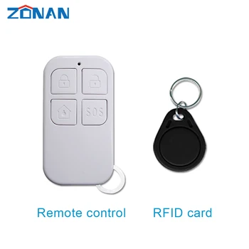 ZONAN R10 + RFID, High-end Bežični daljinski upravljač, RFID kartica Smartlife Za kućnu alarm, veleprodajna cijena
