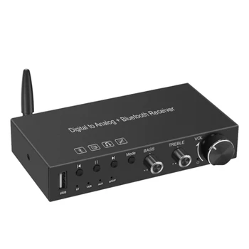 Цифроаналоговый konverter USB 192 khz DAC sa Pojačalom za slušalice, Ugrađen Glazbeni player, prijemnik, Bluetooth 5.0